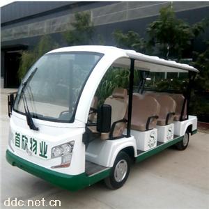  傲森正四排11座电动观光车